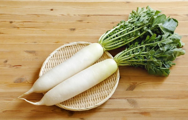 旬の野菜をおいしく食べよう-大根-